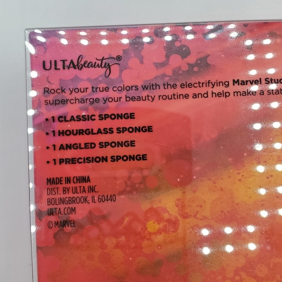 🌴5/$50 Marvel Thor Love and Thunder 4 Pc Makeup Blender Sponge Set NEW - Picture 5 of 7